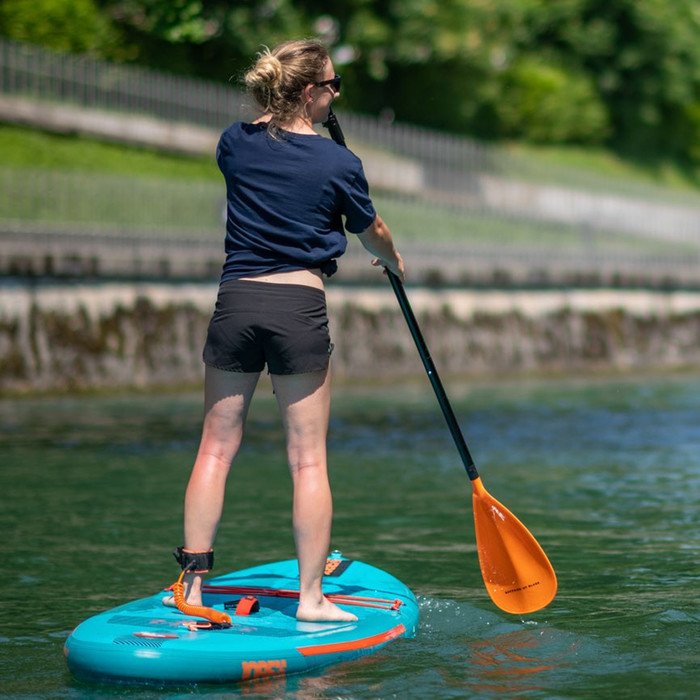 2024 Jobe Aluminium 3-Piece SUP Paddle 486721018 - Orange